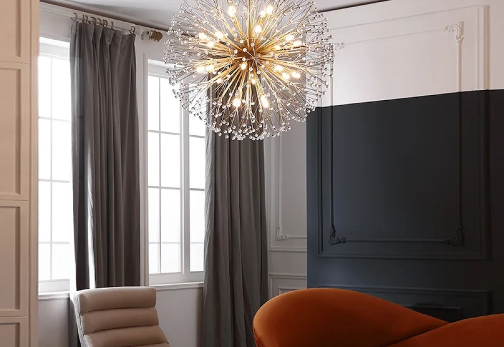 modern crystal flush mount chandelier