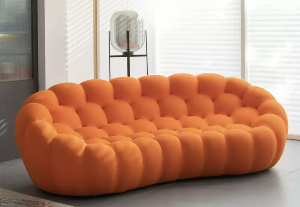 bubble sofa white
